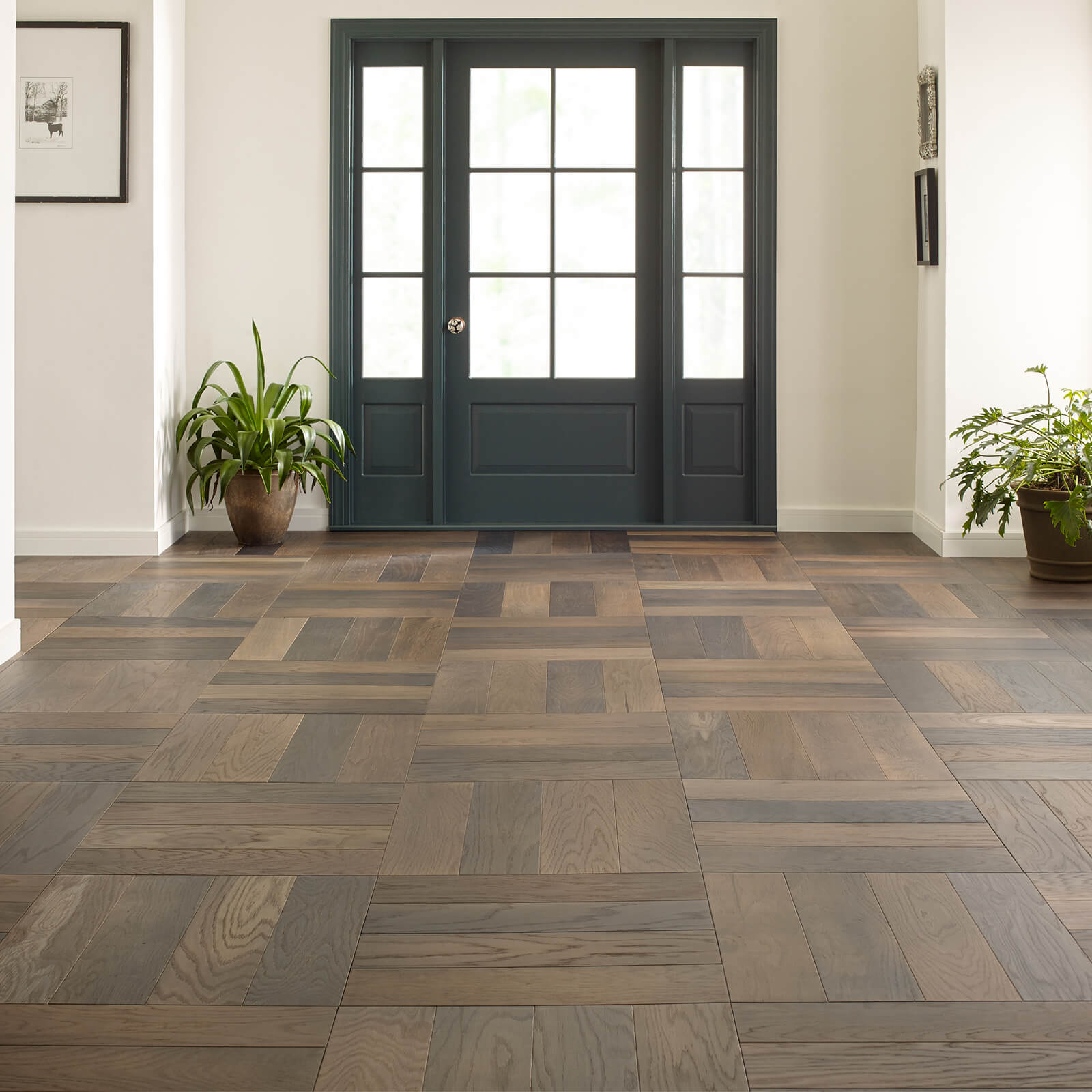 Old World Herringbone Laminate flooring | Gilman Floors