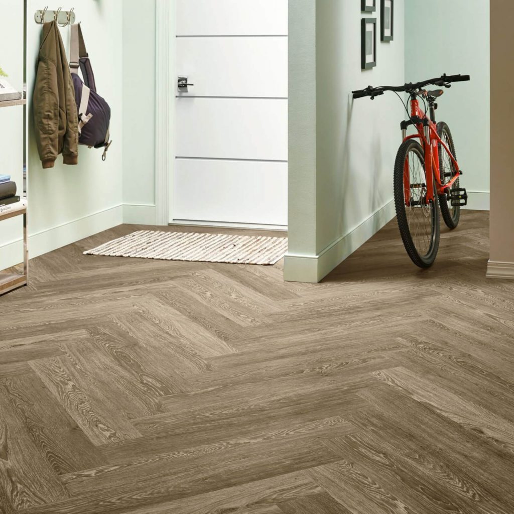 Bicycle on flooring | Gilman Floors