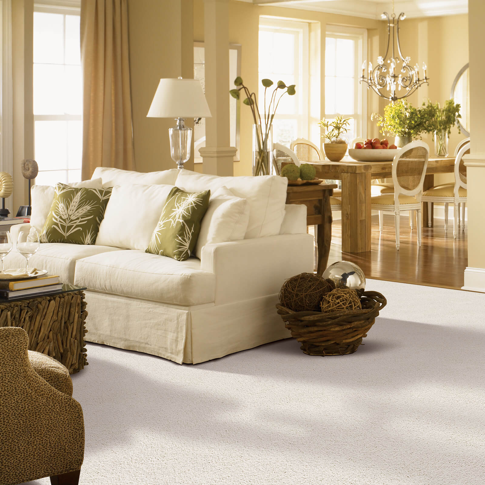 Gentle Approach of carpet | Gilman Floors