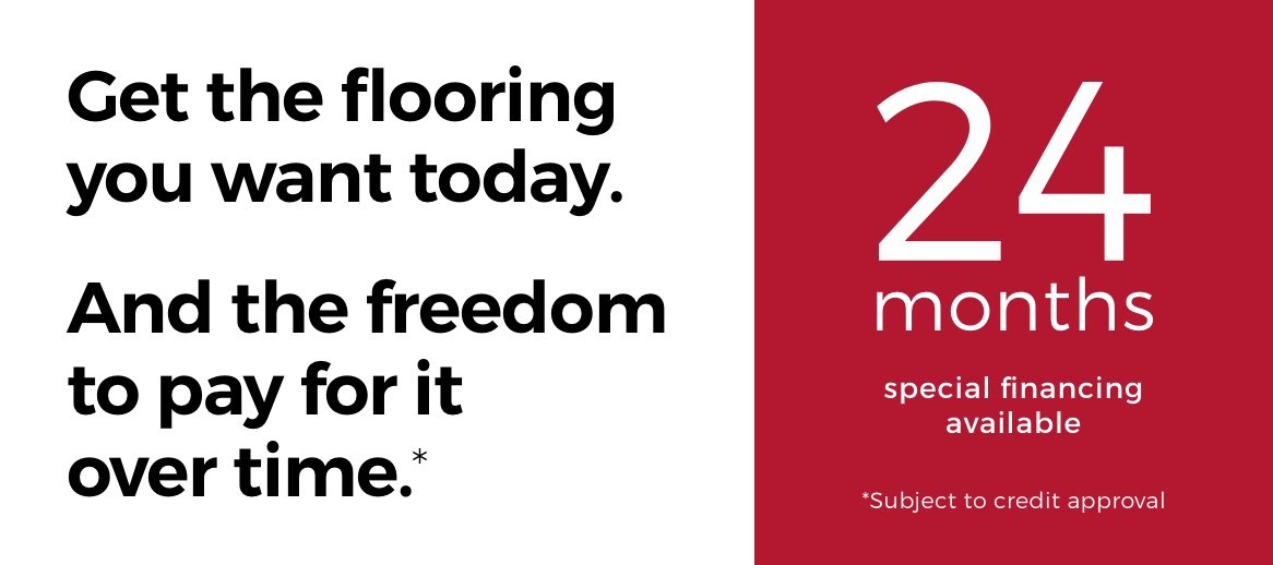 24 months 0% financing | Gilman Floors