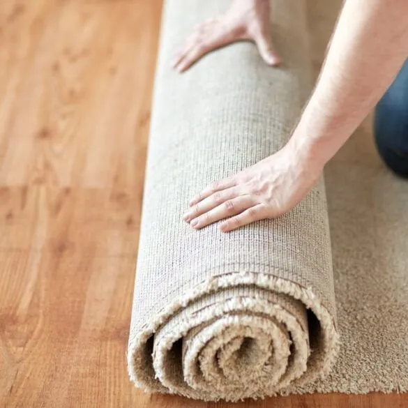 lady-chilling-on-carpet-square (1) Carpet installation | Gilman Floors, LLC